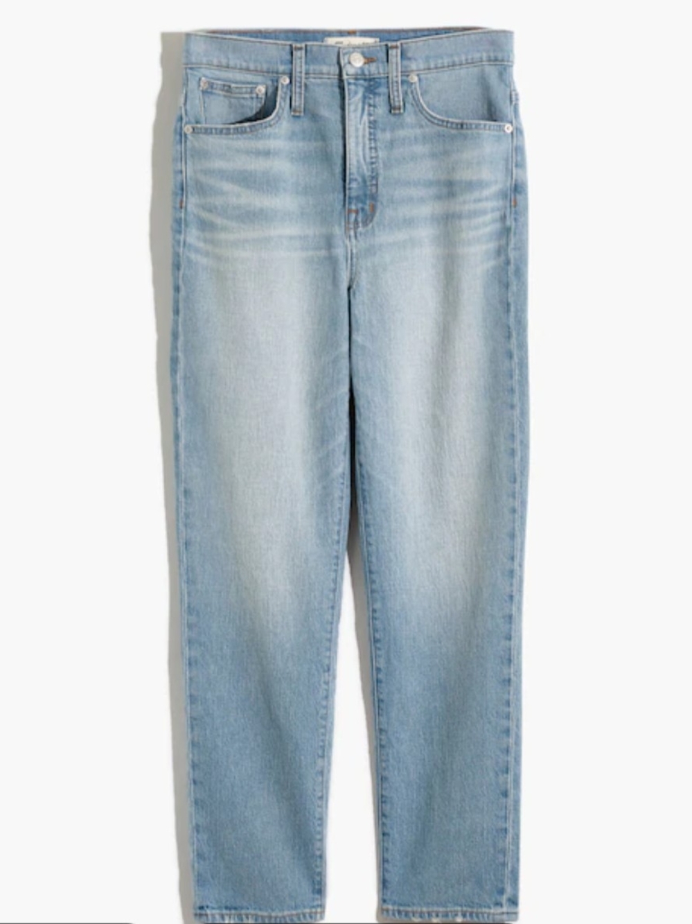 Madewell Light Blue Classic Straight Leg Denim Jeans Size 27